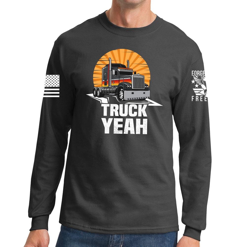 Truck Yeah Long Sleeve T-shirt Style001