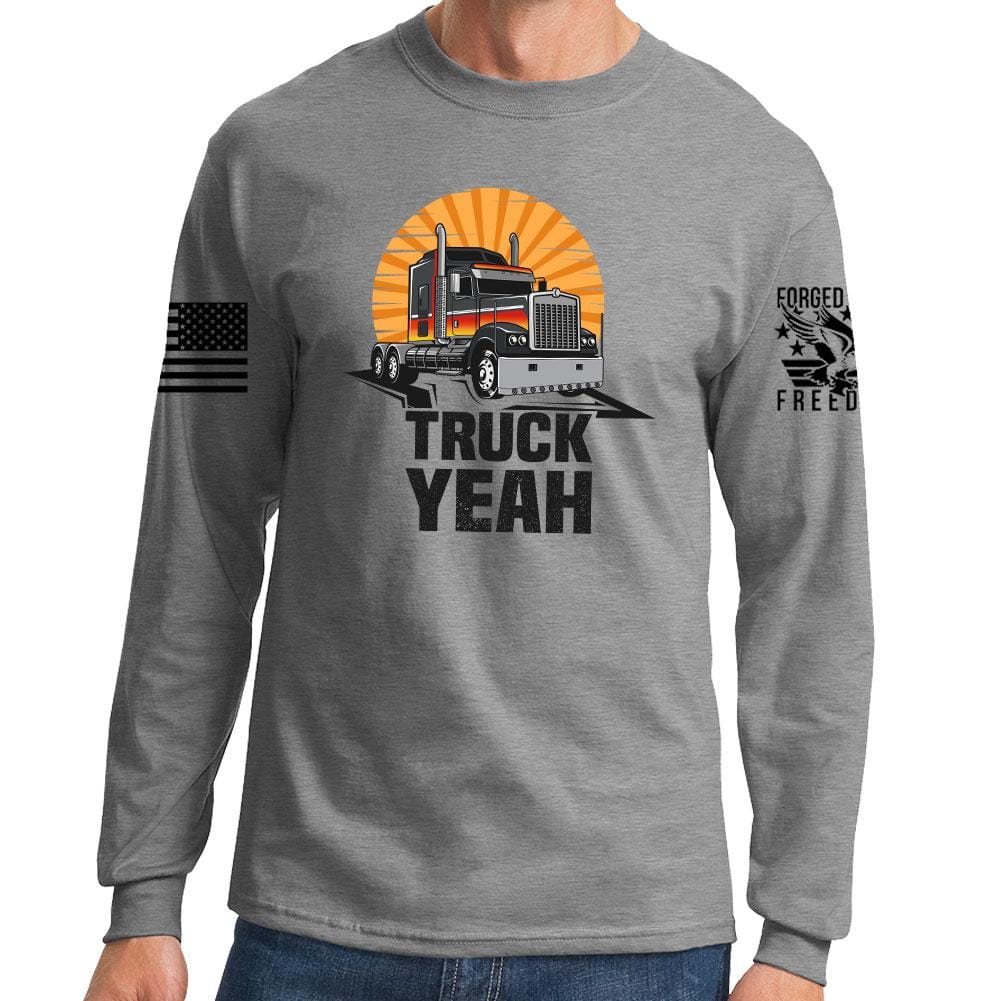 Truck Yeah Long Sleeve T-shirt Style001