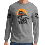 Truck Yeah Long Sleeve T-shirt Style001