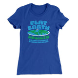Flat Earth Society Funny Women's T-Shirt