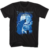 Trans Siberian Orchestra - Night Ocean Wolf - American Classics - Solid Black Adult Short Sleeve T-Shirt