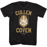 Twilight - Cullen Coven - American Classics - Solid Black Adult Short Sleeve T-Shirt