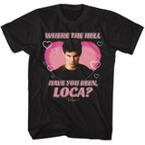 Twilight - Loca Heart - American Classics - Solid Black Adult Short Sleeve T-Shirt