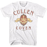 Twilight - Cullen Coven Preppy - American Classics - Solid White Adult Short Sleeve T-Shirt