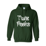 Abstract Logo Pullover Hoodie