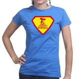 Ladies The Yankee Marshal Super Hero T-shirt