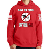 Save The Penis Hoodie Style001