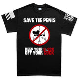 Save The Penis Men's T-shirt Style001