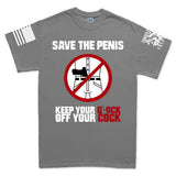 Save The Penis Men's T-shirt Style001