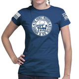 Ladies Yankee Marshal Fudd Seal of Approval T-shirt Style001