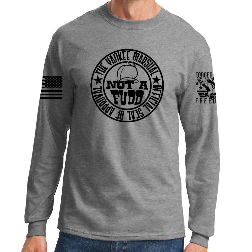 Yankee Marshal Fudd Seal of Approval Long Sleeve T-shirt Style001