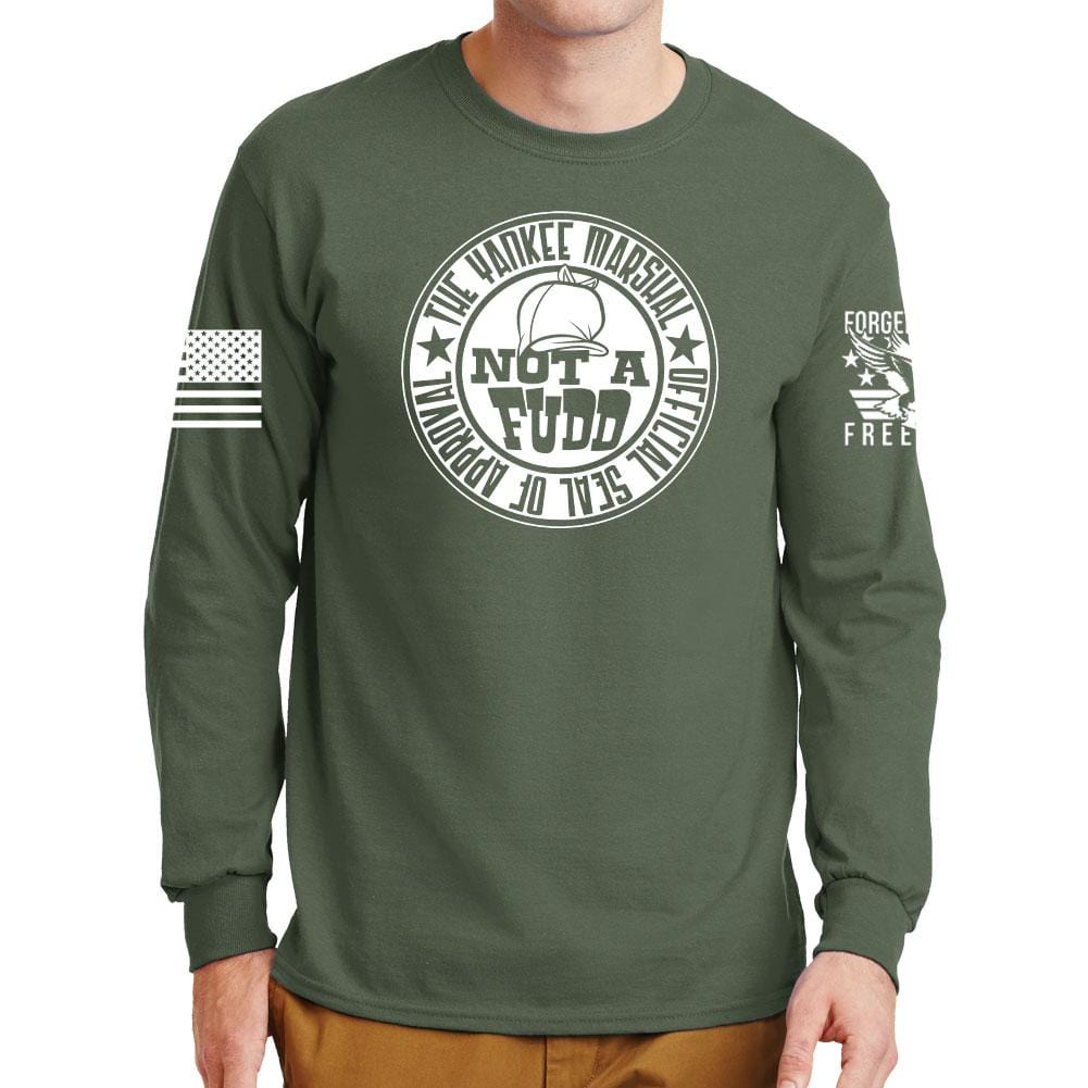 Yankee Marshal Fudd Seal of Approval Long Sleeve T-shirt Style001