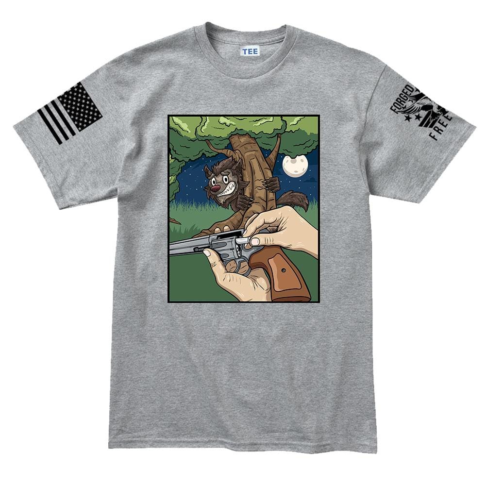 Mens TYM Werewolves and Silver Bullets T-shirt Style001