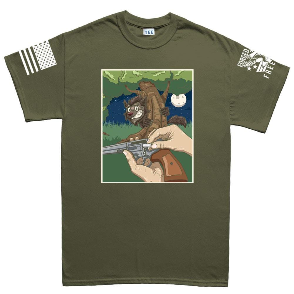 Mens TYM Werewolves and Silver Bullets T-shirt Style001