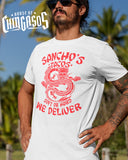 Premium Sancho's Tacos OG Delivery Takeout Tee