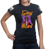 Tactical Wizard Halloween Ladies T-shirt Style001