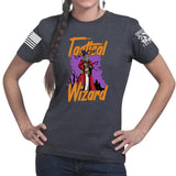 Tactical Wizard Halloween Ladies T-shirt