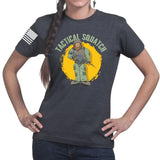 Ladies Tactical Squatch T-shirt Style001