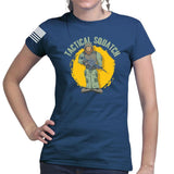 Ladies Tactical Squatch T-shirt Style001