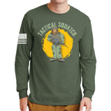 Tactical Squatch Long Sleeve T-shirt Style001