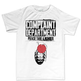 Men's Complaints Department T-shirt