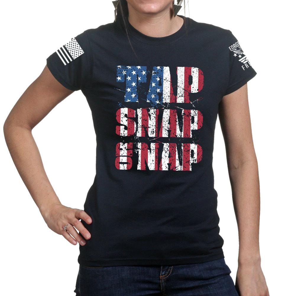 Ladies Tap Snap Or Nap T-shirt Style001