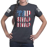 Ladies Tap Snap Or Nap T-shirt Style001