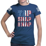 Ladies Tap Snap Or Nap T-shirt Style001