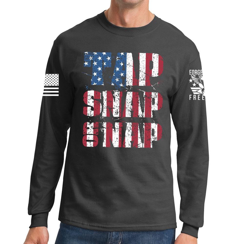 Tap Snap Or Nap Long Sleeve T-shirt Style001