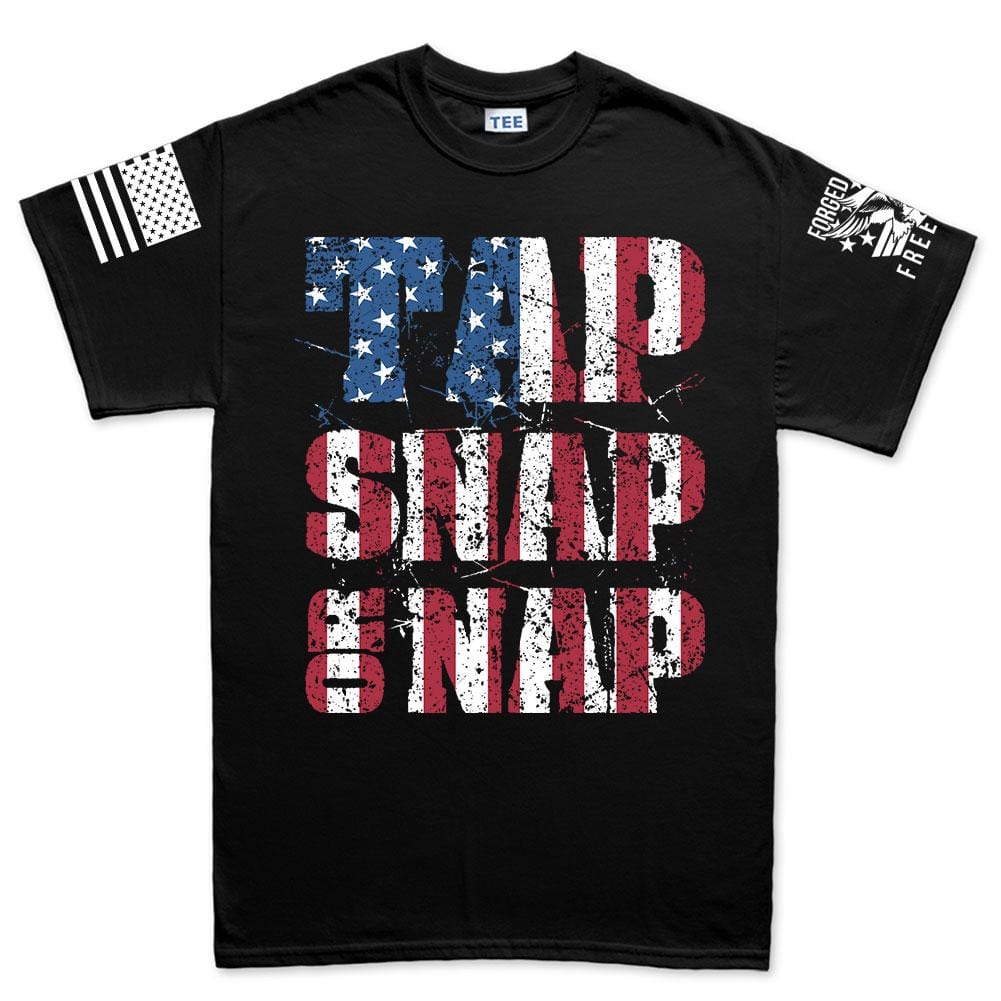 Men's Tap Snap Or Nap T-shirt Style001
