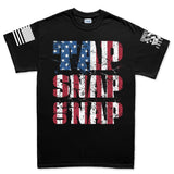 Men's Tap Snap Or Nap T-shirt Style001