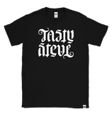 TASTY STEVE - 'Ambigram' T-Shirt - Black