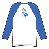 TASTY STEVE - 'Tasty Tee' Raglan Shirt - Blue