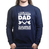 Tattooed Dad Sweatshirt Style001