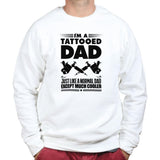 Tattooed Dad Sweatshirt Style001
