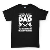 Tattooed Dad Men's T-shirt Style001