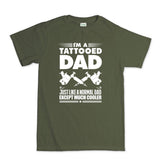 Tattooed Dad Men's T-shirt Style001