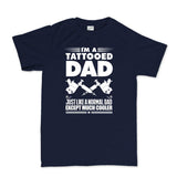 Tattooed Dad Men's T-shirt Style001