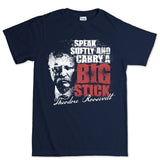 Men's Speak Softly T-shirt Style001