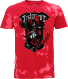 GUILTY GEAR - 'Testament' T-Shirt - Red Tie Dye