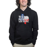 Texas Patriot Gun Owner Mens Hoodie Style001