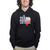 Texas Patriot Gun Owner Mens Hoodie
