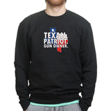 Texas Patriot Gun Owner Mens Sweatshirt Style001