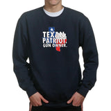 Texas Patriot Gun Owner Mens Sweatshirt Style001