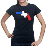 Texas Gun Ladies T-shirt Style001