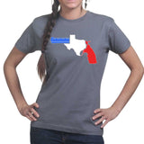 Texas Gun Ladies T-shirt