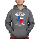 Texas Not a Gun Free Zone Mens Hoodie