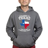 Texas Not a Gun Free Zone Mens Hoodie Style001