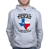 Texas Not a Gun Free Zone Mens Hoodie Style001