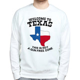 Texas Not a Gun Free Zone Mens Sweatshirt Style001